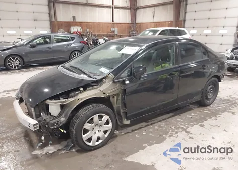 2009 Honda Civic Lx z USA, uszkodzony, nr VIN 2HGFA16599H530025